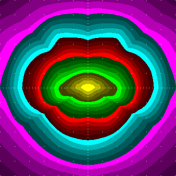 single luminaire plot