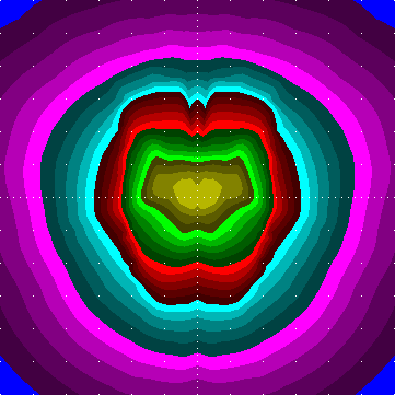 single luminaire plot