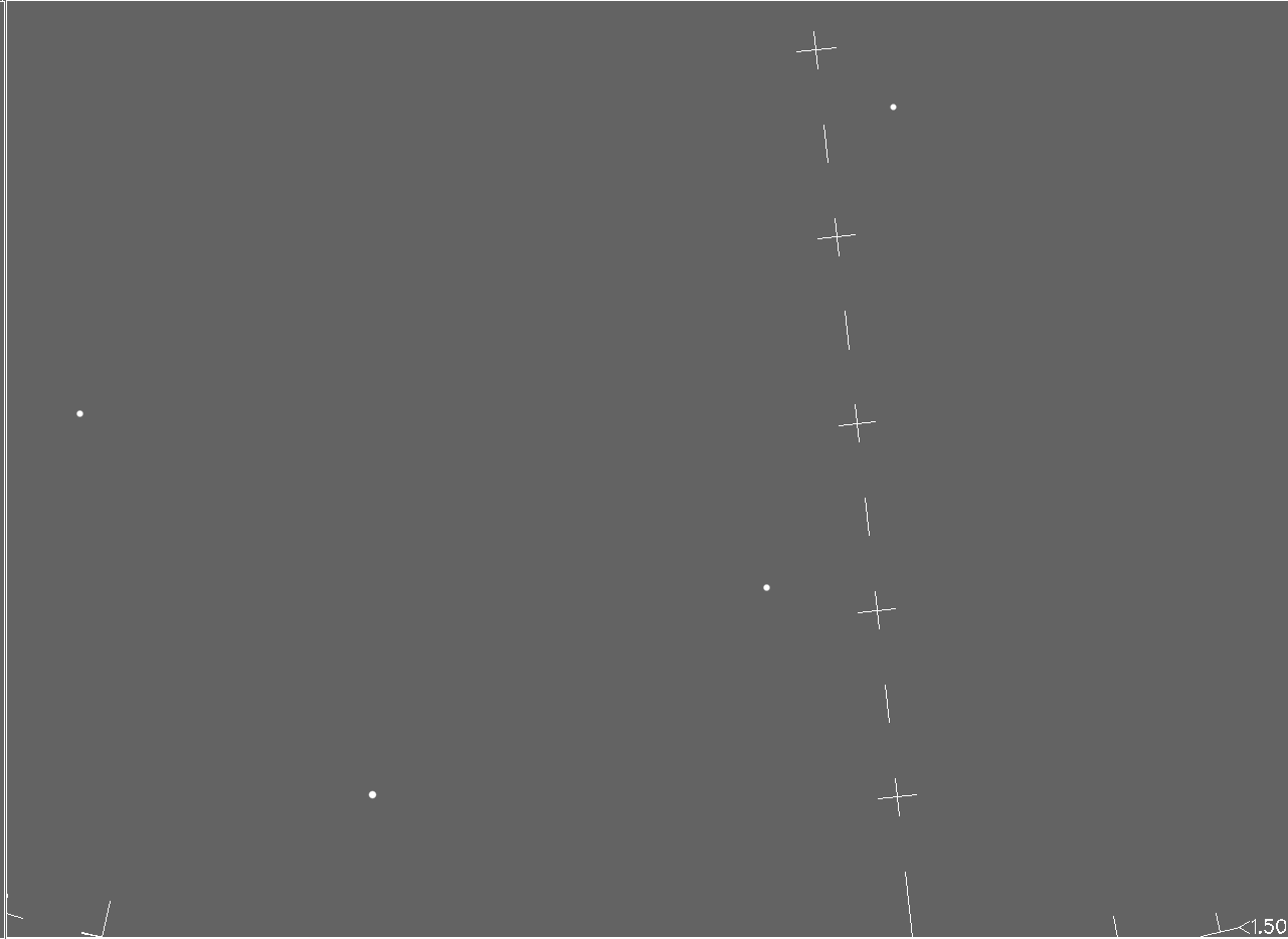 sky with 15 mag limit