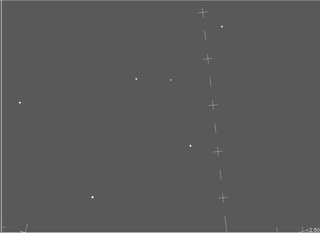 sky with 25 mag limit