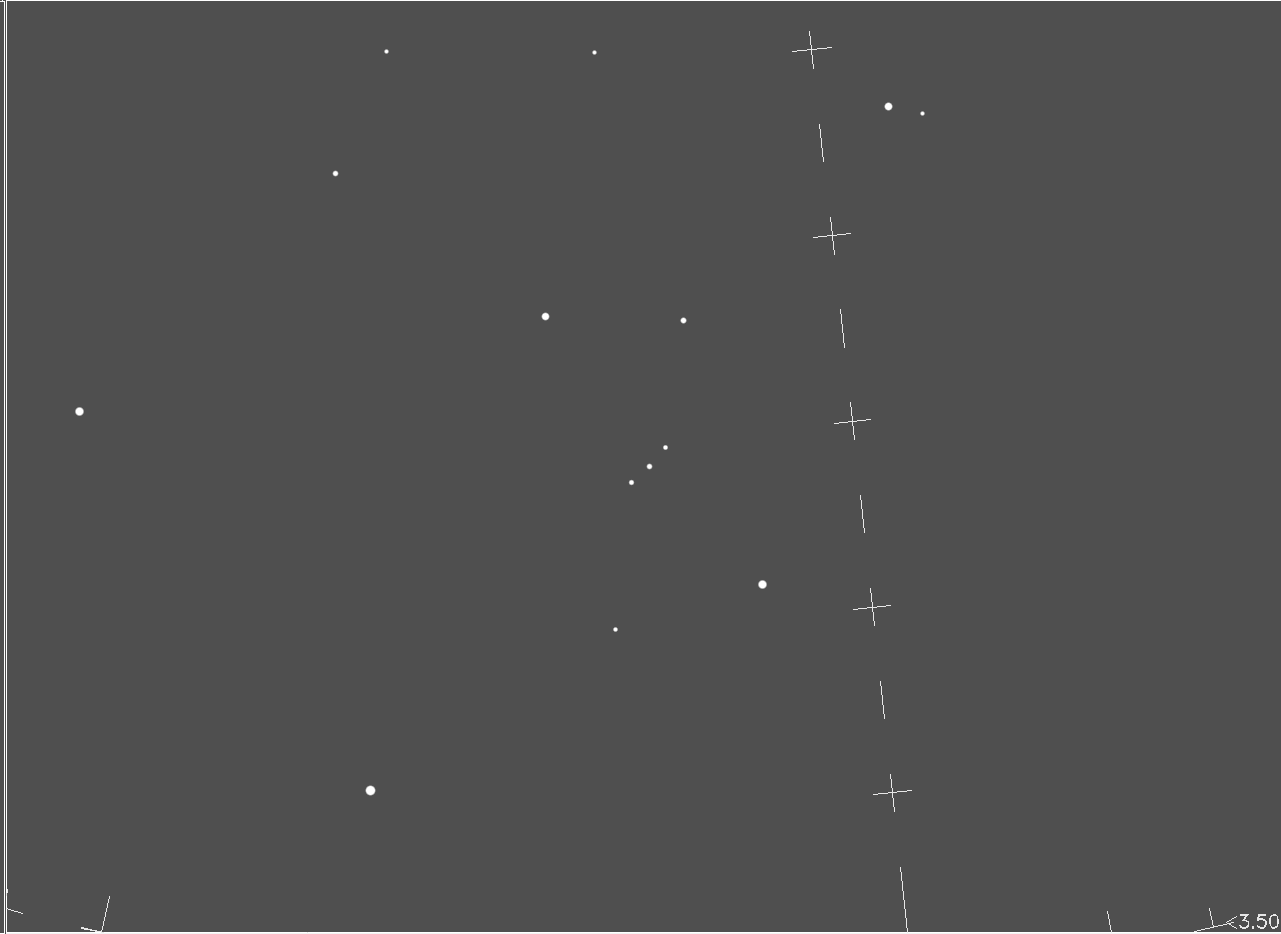 sky with 35 mag limit