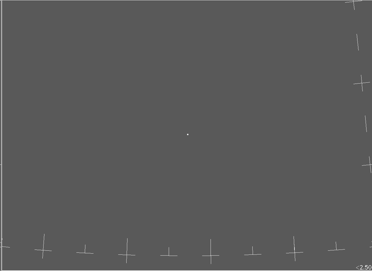 sky with 25 mag limit