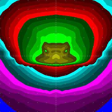 single luminaire plot