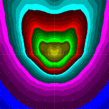 single luminaire plot