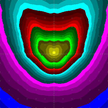 single luminaire plot