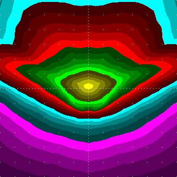 single luminaire plot