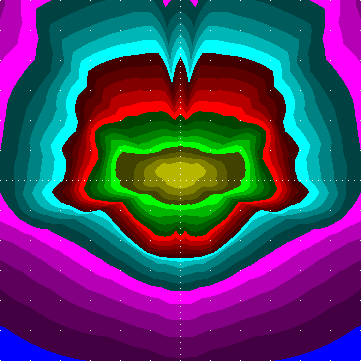 single luminaire plot