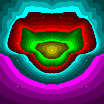 single luminaire plot