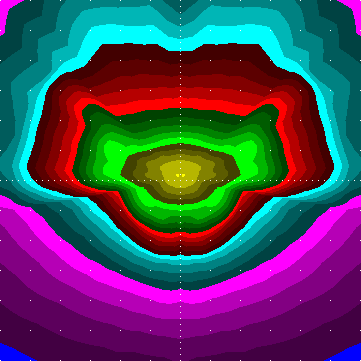 single luminaire plot