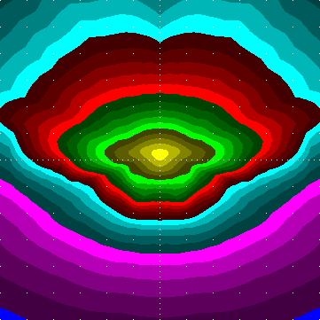 single luminaire plot