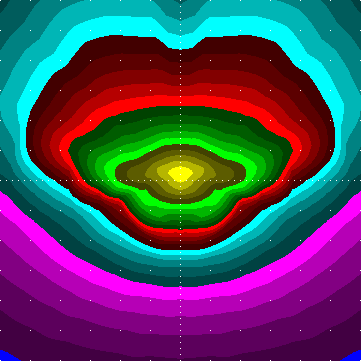 single luminaire plot