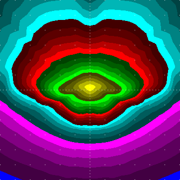 single luminaire plot