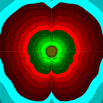 single luminaire plot