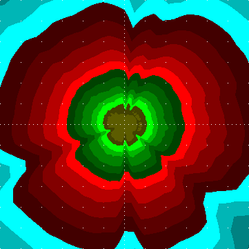 single luminaire plot