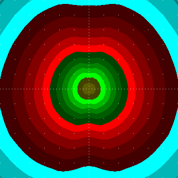 single luminaire plot