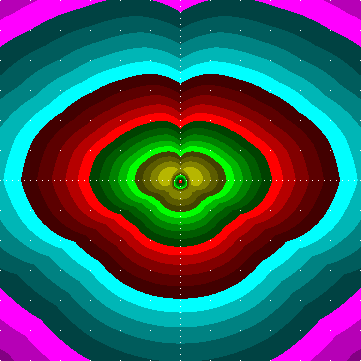 single luminaire plot