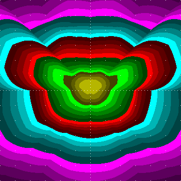 single luminaire plot