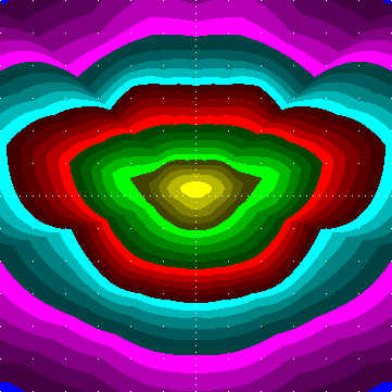 single luminaire plot