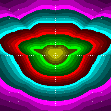 single luminaire plot