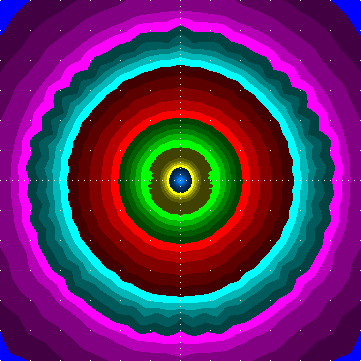 single luminaire plot