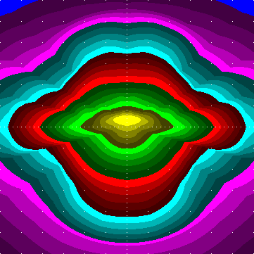 single luminaire plot