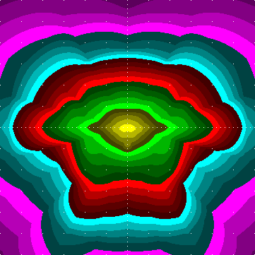 single luminaire plot