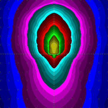 single luminaire plot