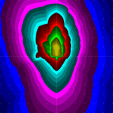 single luminaire plot