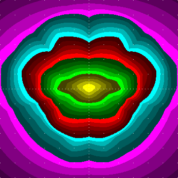 single luminaire plot