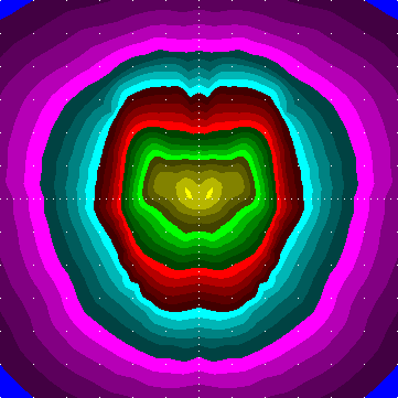 single luminaire plot