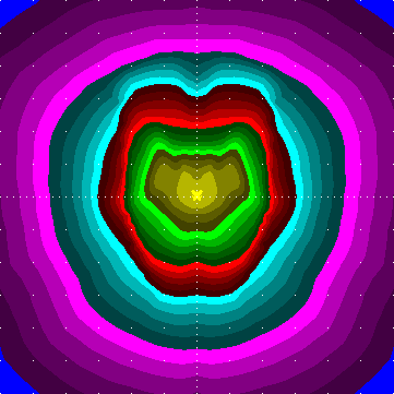 single luminaire plot