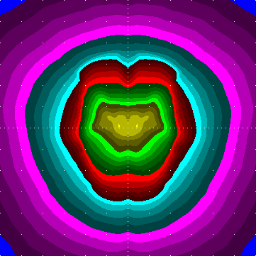 single luminaire plot