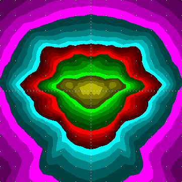 single luminaire plot