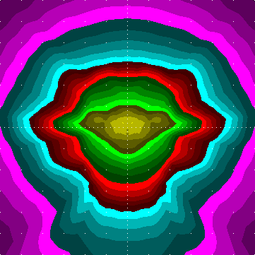 single luminaire plot