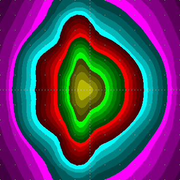 single luminaire plot