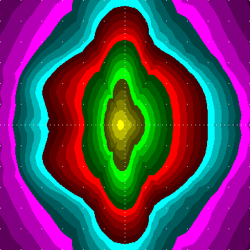 single luminaire plot
