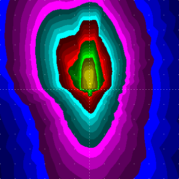 single luminaire plot