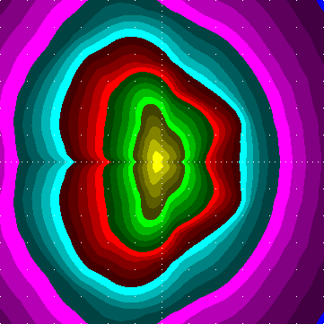 single luminaire plot
