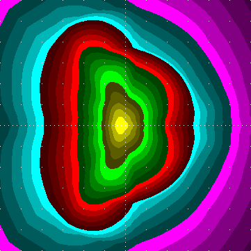 single luminaire plot