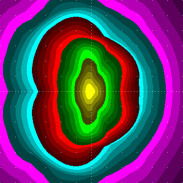 single luminaire plot