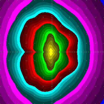 single luminaire plot
