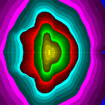 single luminaire plot
