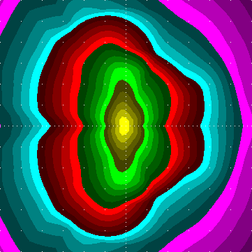 single luminaire plot