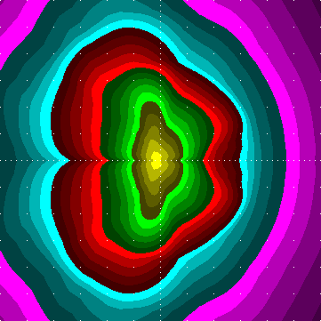 single luminaire plot