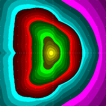 single luminaire plot