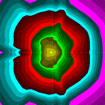 single luminaire plot