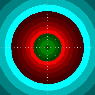 single luminaire plot