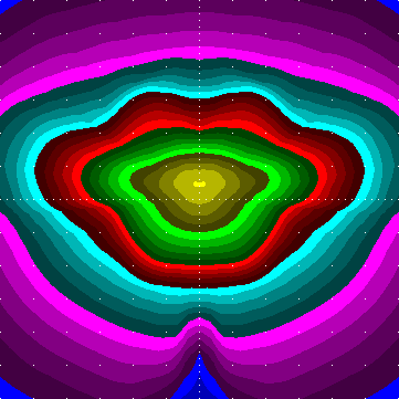 single luminaire plot