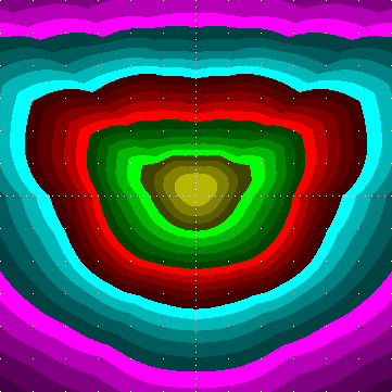 single luminaire plot