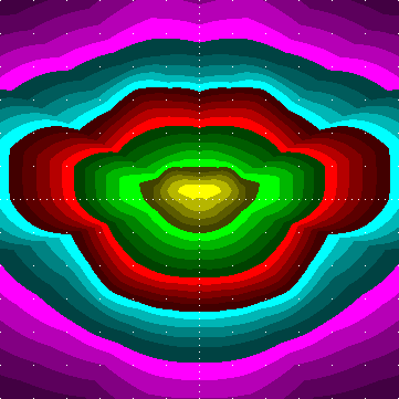 single luminaire plot